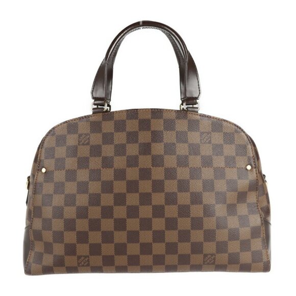 LOUIS VUITTON Brown Damier Leather Shoulder Bag - Picture 3 of 9